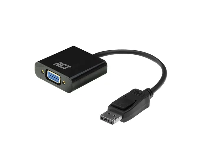 Adapter ACT DisplayPort naar VGA 0.15 meter