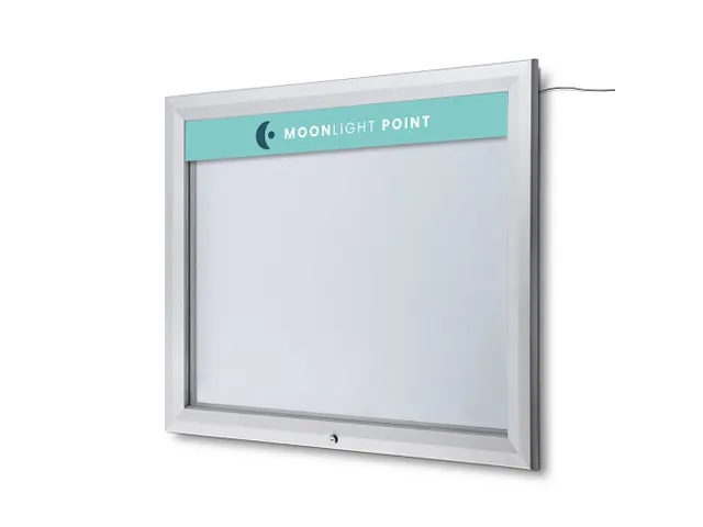 Bedrukt logopaneel 93x10cm voor Outdoor mededelingenbord 8/12x A4