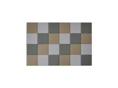 Akoestische PET-vilt wandtegels 30x30cm Combi Beige 24 Stuks