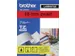 Ruban de lettrage Brother P-Touch TZe-441 standard 18mm noir sur rouge