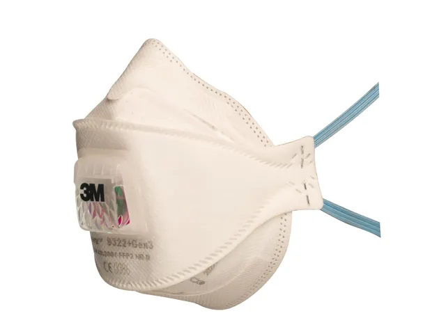 3M Aura 9322+Gen3 stofmasker FFP2 NR D met uitademventiel