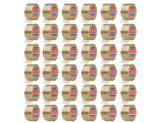 Verpakkingstape Tesa 4089 50mmx66m transparant PP Voordeelbundel