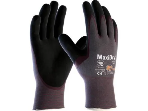 ATG MaxiDry 56-424 mechanische nitril handschoenen, maat 8, 12 paar