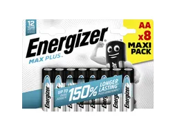 Batterij Energizer Max Plus 8x AA alkaline