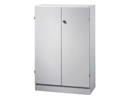 kantoorkast,HxBxD 1270x800x420mm,2xhouten vloer,golfgreep
