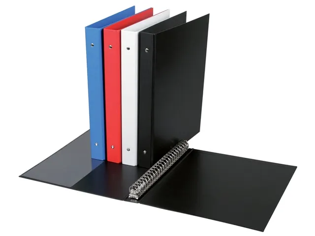 Ringband Quantore 23-rings A4-19mm Pp Zwart