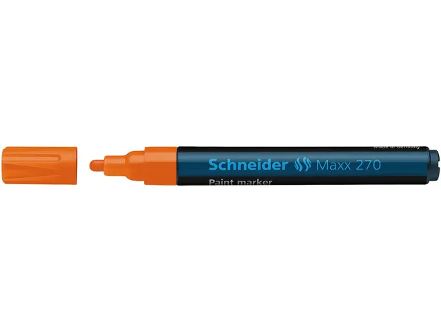 Lakmarker Schneider Maxx 270 1-3mm Oranje