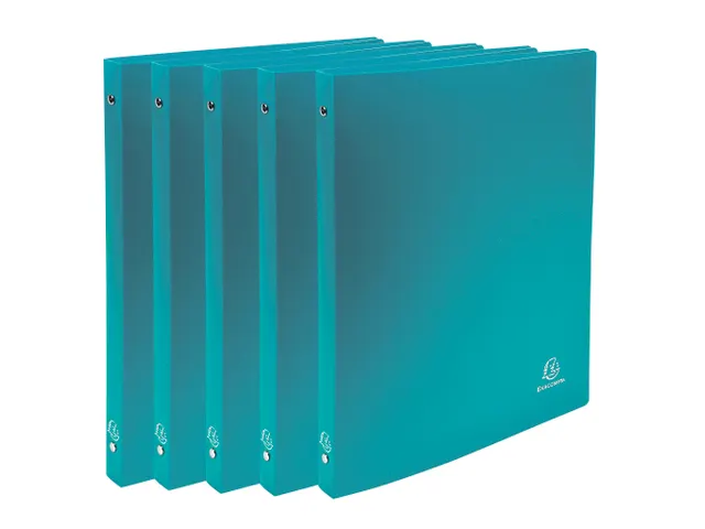 Ringmap m/label PP O PAK A4 4R 15mm groen