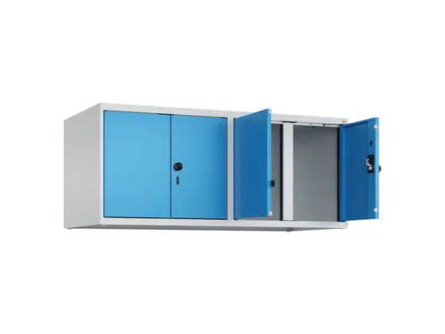 opzetkast,v. locker voor scheiding van kleding,4vak.,vak B 300mm