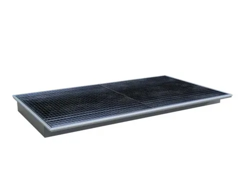 ophangbak,opvangvol. 200l,HxBxD 140x2150x1250/915mm,m. PE-element
