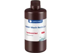 UV/LCD WASHABLE TRANSLUCENT RED 1kg