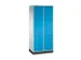 armoire multicases grand volume,RAL7035/RAL5012,HxlxP 1950x820x500mm