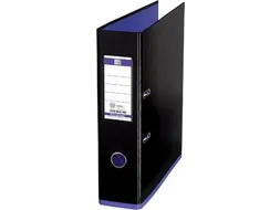 Elba Ordner Mycolour Pp A4 80mm Zwart/Paars