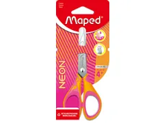 Kinderschaar Maped Pulse Soft Neon 13cm assorti op blister