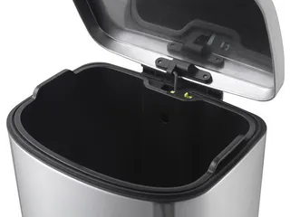 Afvalbak EKO Della pedaalemmer 50 liter RVS - 4