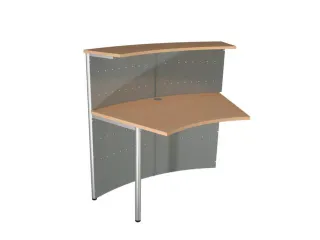 Balieprogramma Genua Aanbouwelement Staal 1150x1180x700mm 45° - 1