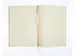 Carnet de croquis PU couverture rigide 80 feuilles A4 jaune ocre