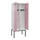 locker voor scheiding van kleding,HxBxD 2120x800x500mm,2vak