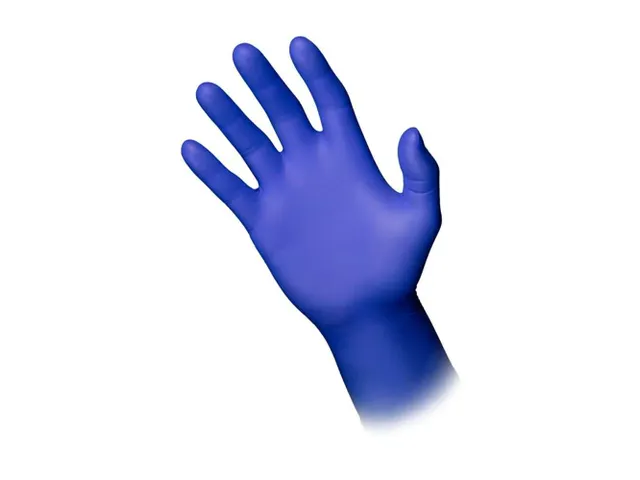 Ampri nitril handschoen Blauw Blue 300 extra lang maat M 100 stuks