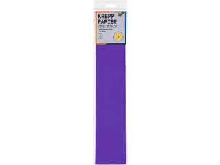 Crêpepapier Folia 50x250cm 10vel 122 donkerviolet - 1