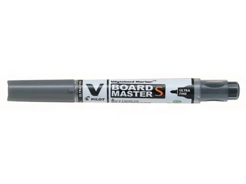 Whiteboardmarker Pilot V-Board Master S Begreen Ultra Fijne Punt Zwart