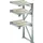 uittrekstelling voor zware lasten,HxBxD 2000x890x860mm,vaklast 1000kg