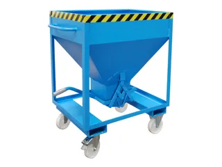 stortgoedbak,HxLxB 1300x1115x780mm,375l,draagverm. 1000kg,wielen - 2