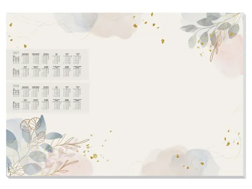 Designonderlegger Sigel Pastel Garden 27/28 59,5x41cm 30 vel 80 grams