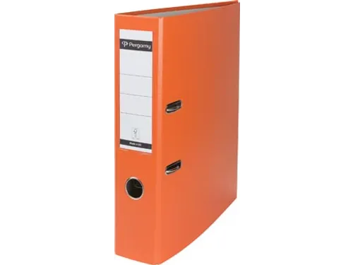 Ordner A4 PP en Papier 75mm Oranje