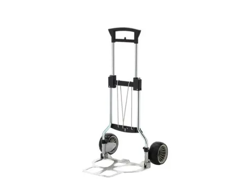 aluminium steekwagen 100kg steekplaat BxD 495x420mm polymeer