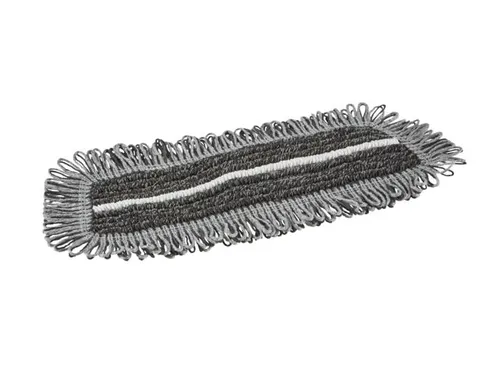 Microfibre Damp47 microvezel vlakmop donkergrijs klittenband 25cm