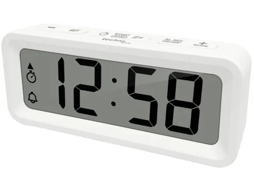 Wekker Technoline WT 175 88x37x21 mm wit