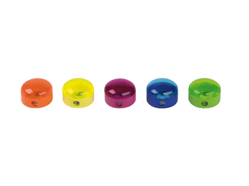puntenslijper Möbius+Ruppert enkel Top Uno plastic, assorti kleuren 1