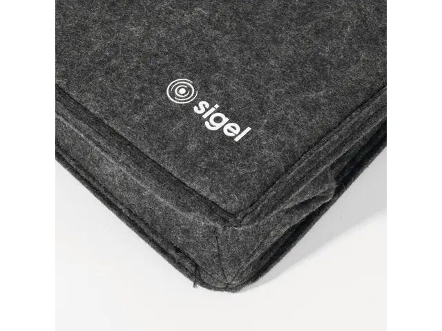 Bureau Tas Hybride werken Basic M donkergrijs 360x280x150mm