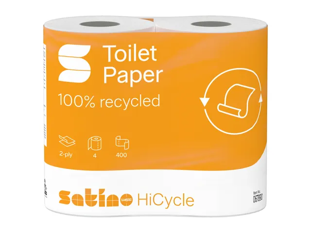 Toiletpapier Satino MT1 HiCycle 2laags 067890