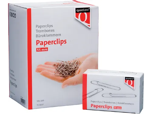 Paperclip Quantore R50 55mm lang