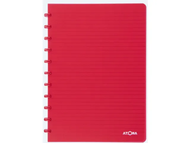 Cahier spirale A4 72 feuilles Ligné couverture PP Assorti