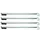 1.29/45 Trekhaakset,4-delig,226mm,met afstandhouders