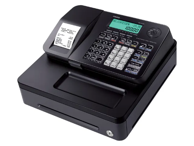 Caisse enregistreuse Casio SE-S100 noir