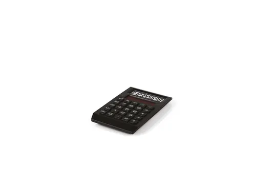 Calculator Rebell ECO 10 BX zwart hand 8 digit Blauwe Engel certificaa