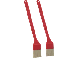 Hygiene Toastborstel 3002-4 set 2 stuks, rood, medium vezels, 395mm