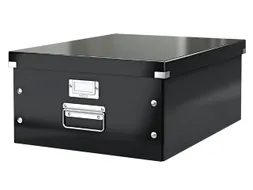 Opbergbox Leitz Click & Store 369x200x482mm Zwart 85% gerecycled karto