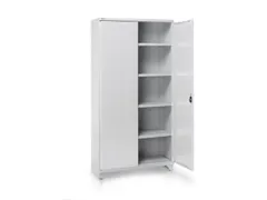 ESD-kast met openslaande deuren,HxBxD 2010x1030x630mm,slot,voeten