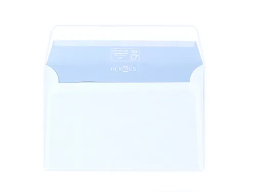 Envelop Hermes Bank C6 114x162mm 80gr Wit Zelfklevend 500 stuks