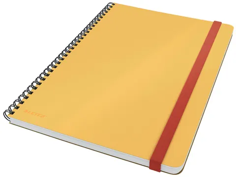 Cosy notitieboek spiraalbinding B5 gelijnd geel