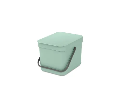 Afvalemmer Sort & Go 6 Liter Jade Groen