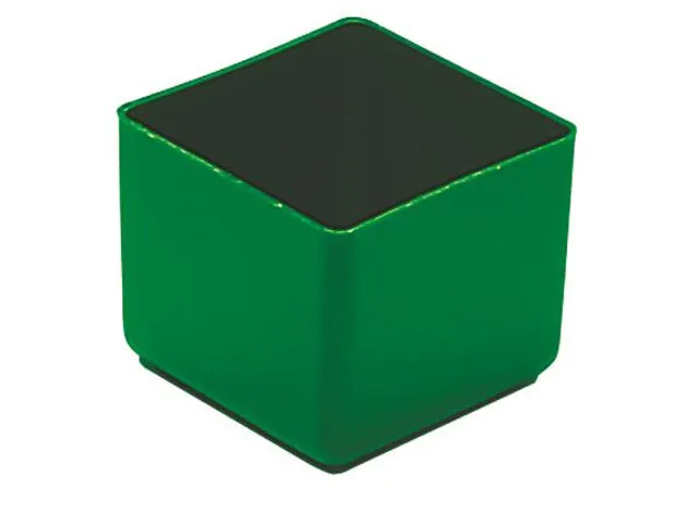 Bacs de rangement HxLxl 40x49x49mm vert
