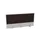 opzetpaneel bureau aanbouw achter MP-lichtgrijs BN2036-bruin 1200mm