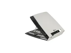 BNEQ330C BAKKER Ergo-Q 330 Circular notebook standaard lichtgrijs zwar