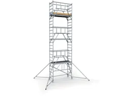 klapsteiger,platform H 5,55m,BxD 1800x600mm,steiger H 6,65m